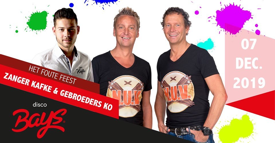 Het foute feest: Zanger Kafke & Gebroeders Ko