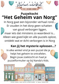 Puzzeltocht "Het Geheim van Norg"