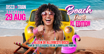 DISCO-TRAIN BEACH PARTY XL | 2 AREA'S