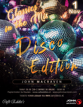 Disco Edition Party met DJ John Macraven