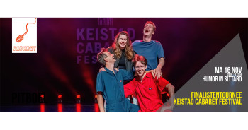 Finalistentournee Keistad Cabaret Festival.
