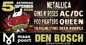 LEGENDS of ROCK Tribute Festival XL met AC/DC, Queen, Metallica, Guns N’ Roses e.v.a.