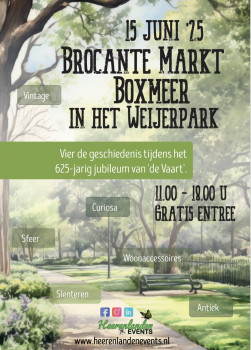 Brocante markt Boxmeer