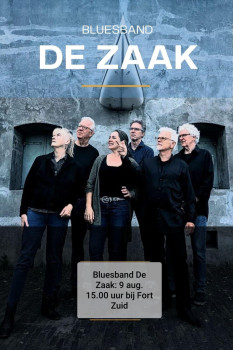 Live optreden van Bluesband de Zaak