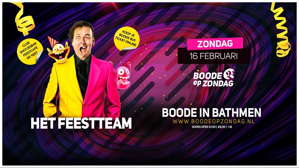 Het Feestteam [voorjaarsvakantie]