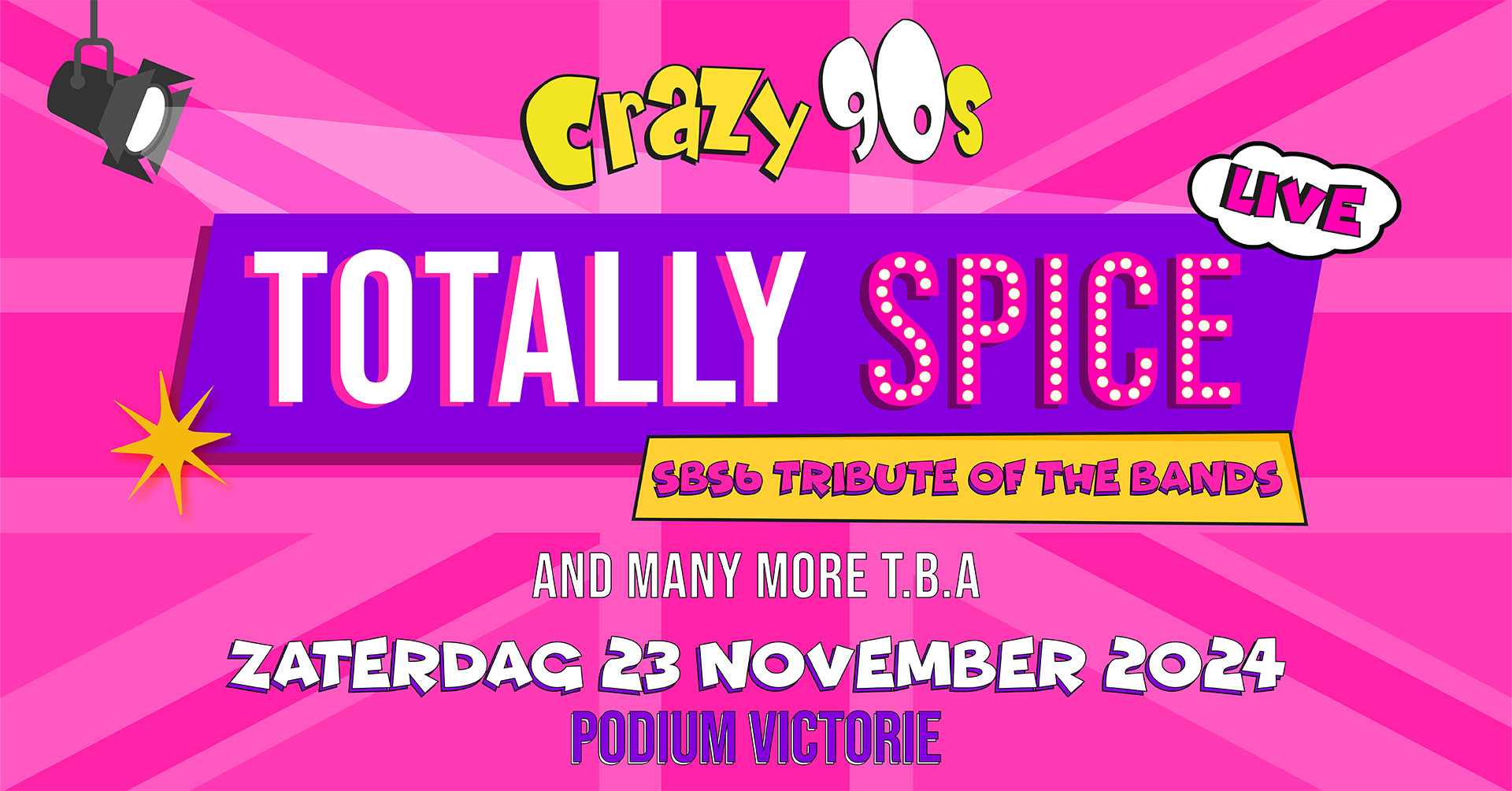 Crazy 90's: Totally Spice bij Podium Victorie