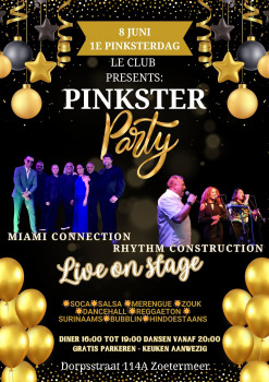 Pinkster Party met Miami Connection en Rhythm Construction
