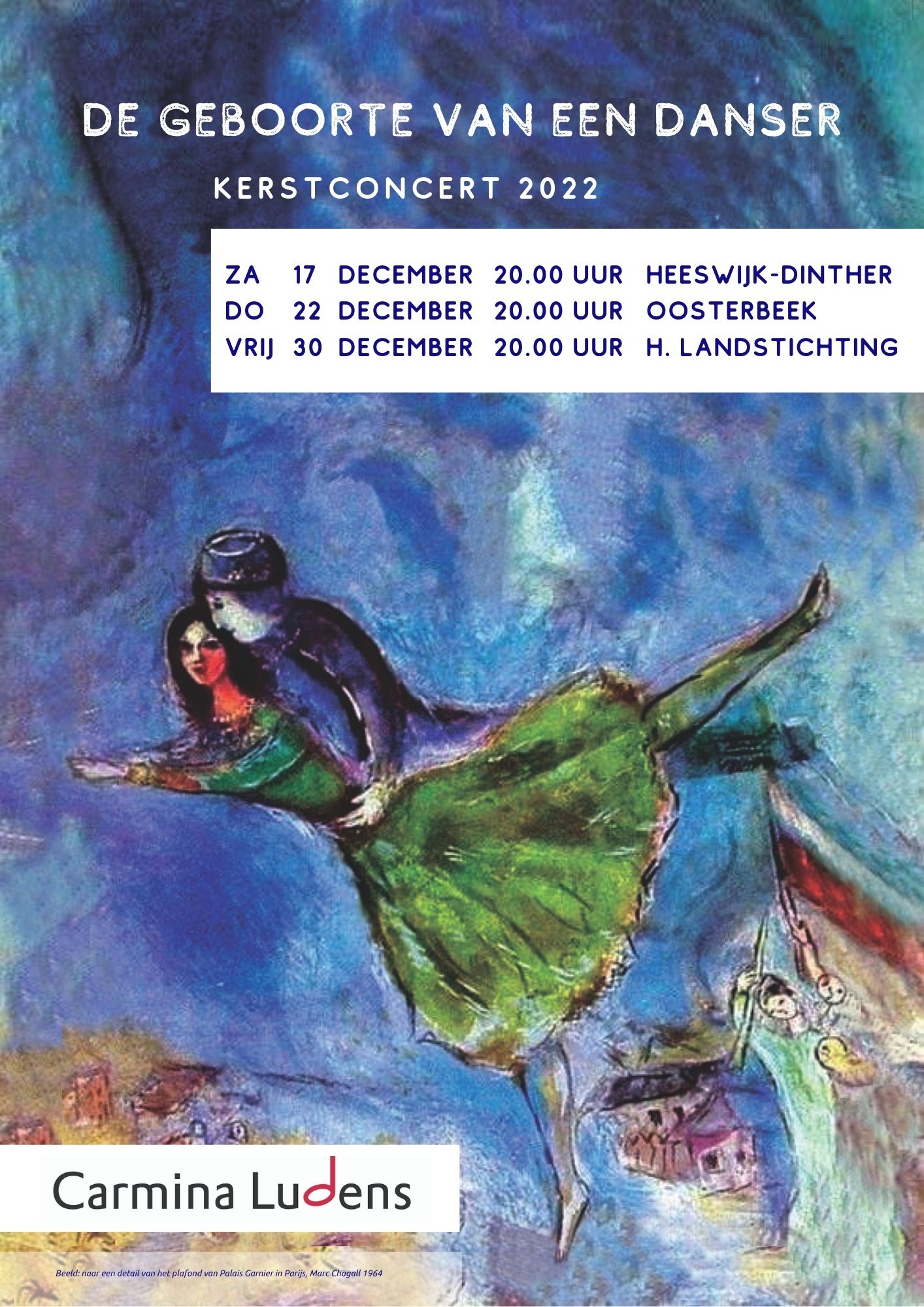 De geboorte van een danser, een kerstconcert