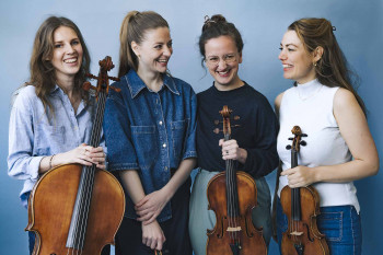 ADAM kwartet, foto: Clementine van der Bent